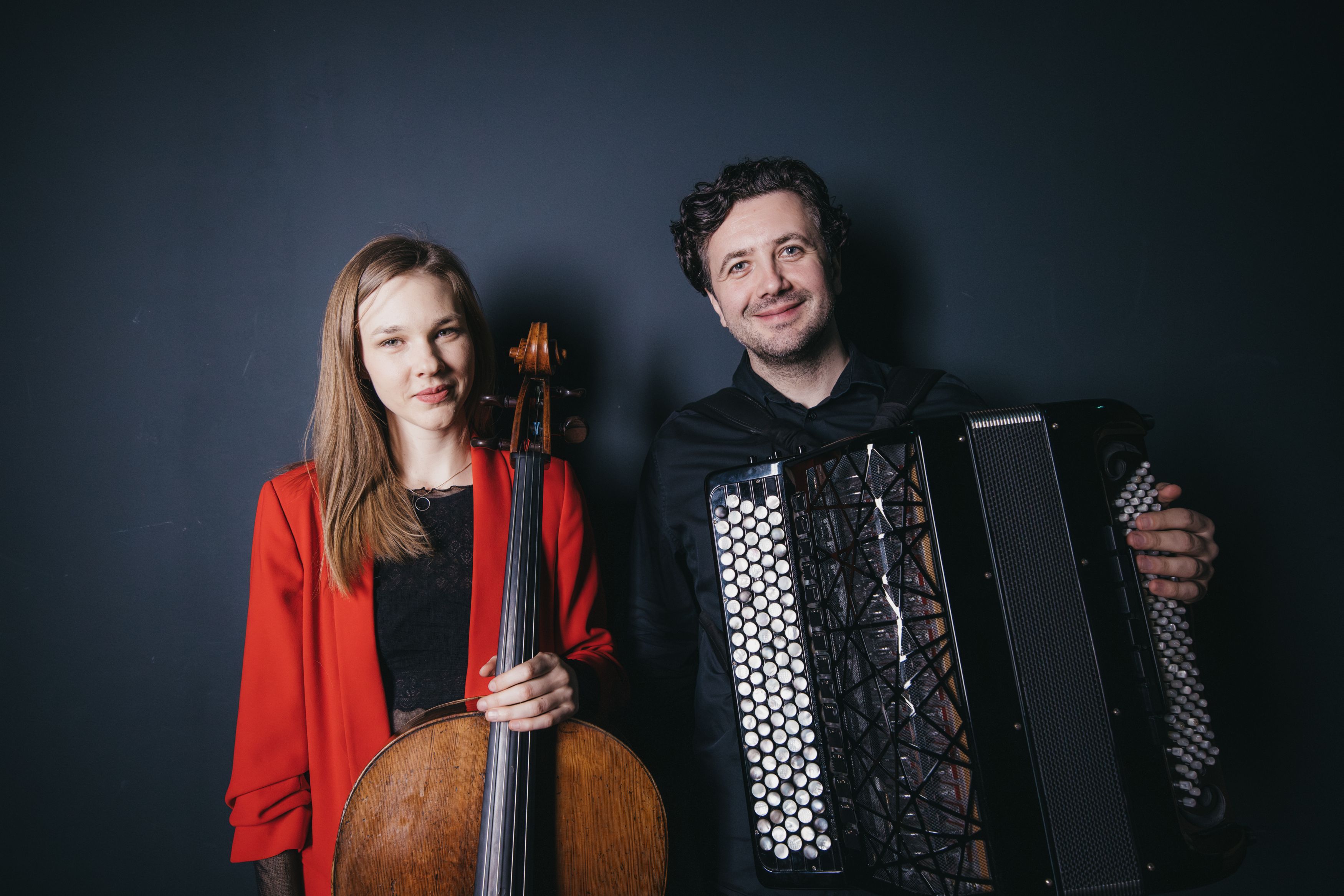 Valerie Fritz (Cello) & Goran Stevanovich Fotocredit Grzesiek Mart NOSPR 1